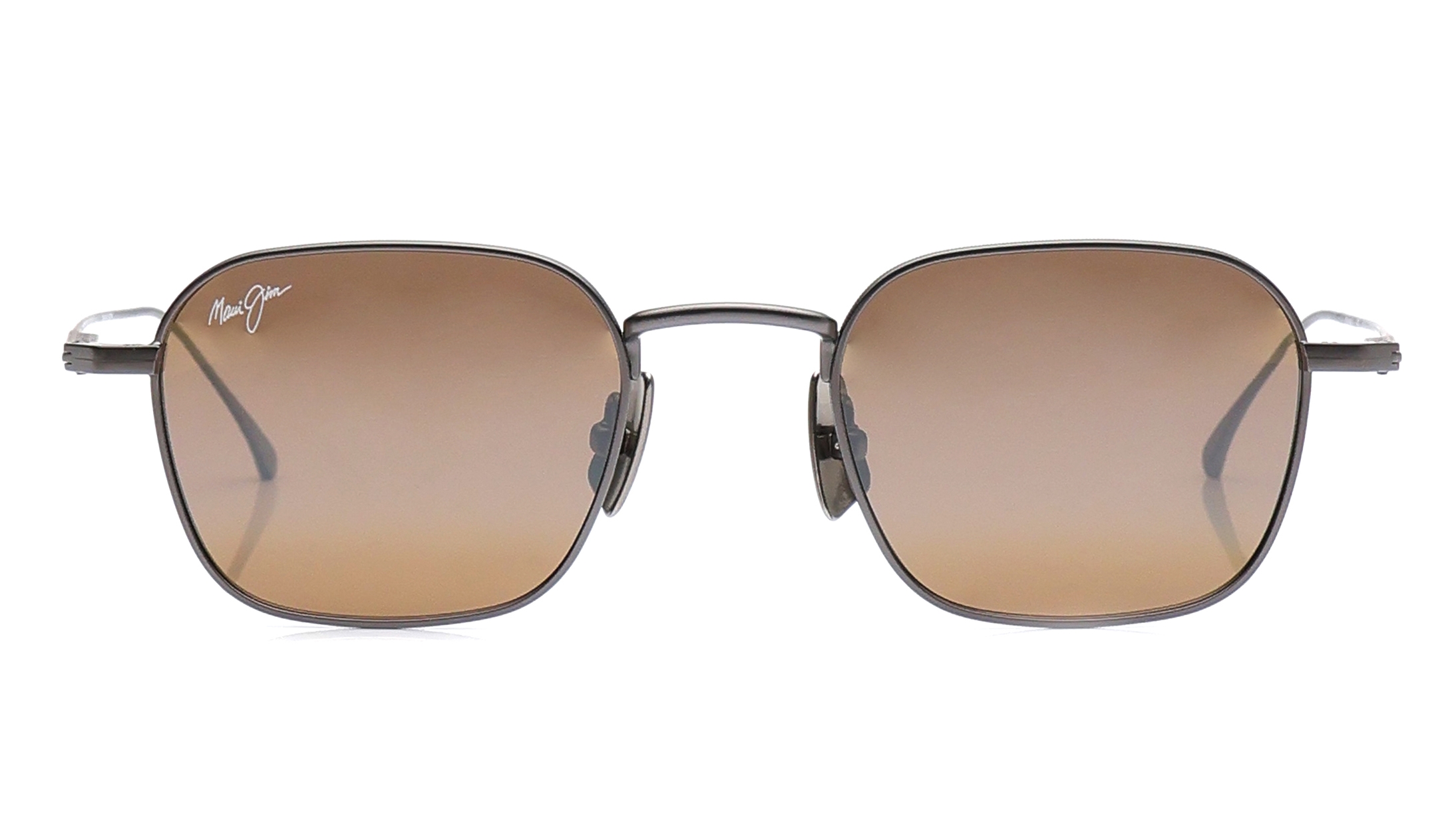 Image 1 of Bronze Square Sunglasses for Men and Women from Maui Jim Available at Titan Eye+