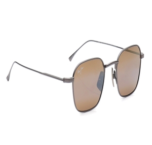 Image 2 of Bronze Square Sunglasses for Men and Women from Maui Jim Available at Titan Eye+
