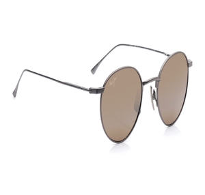Image 2 of Bronze Round Sunglasses for Men And Women from Maui Jim Available at Titan Eye+