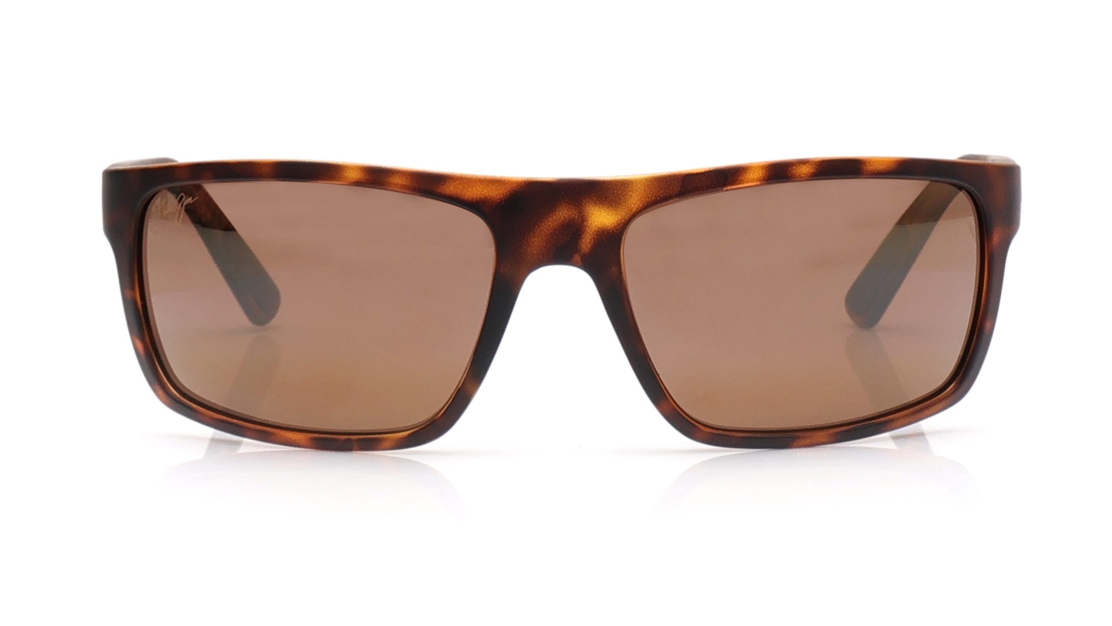 Image 1 of Bronze Rectangle Sunglasses for Men And Women from Maui Jim Available at Titan Eye+