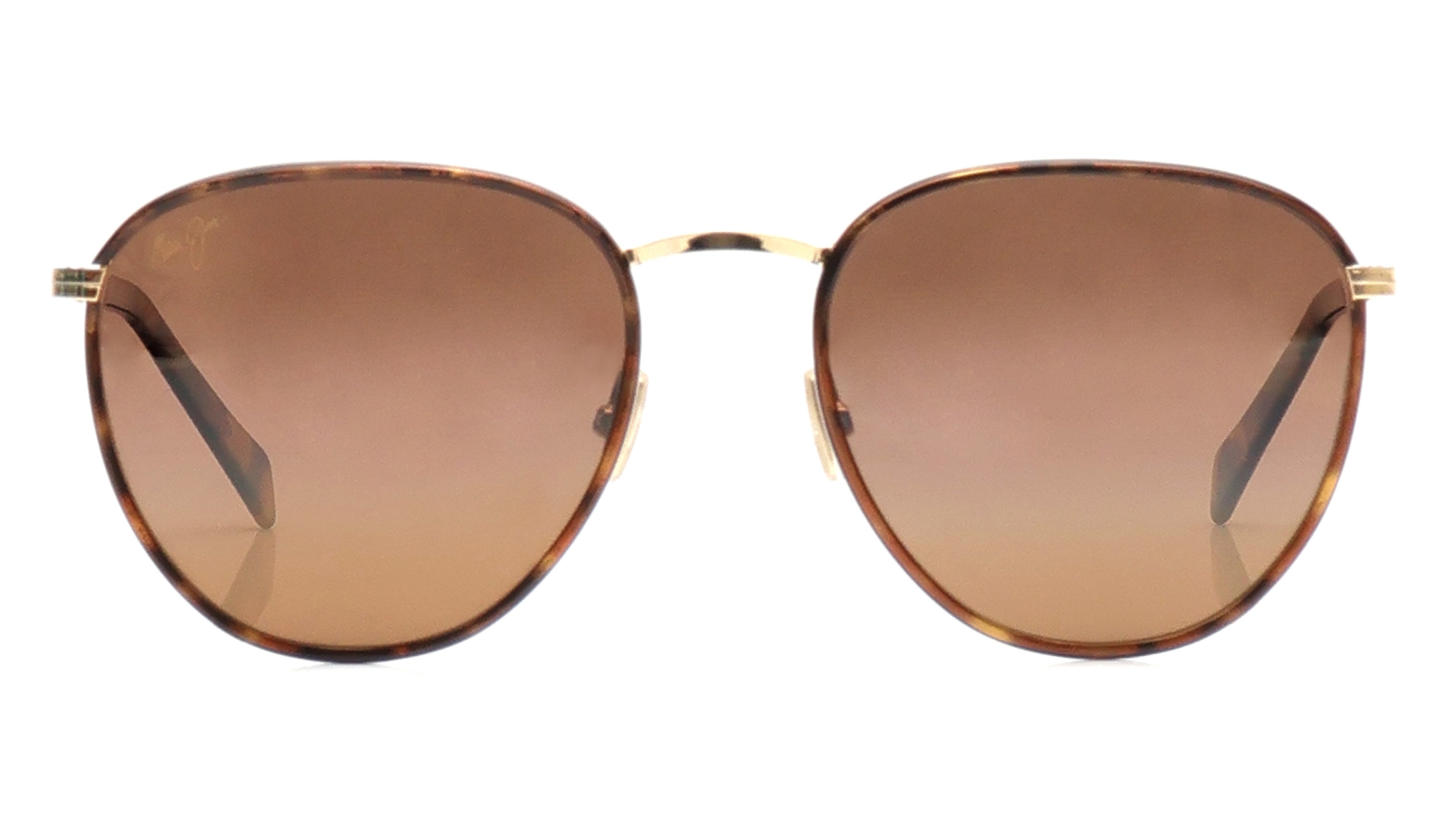 Image 1 of Bronze Round Sunglasses for Men And Women from Maui Jim Available at Titan Eye+