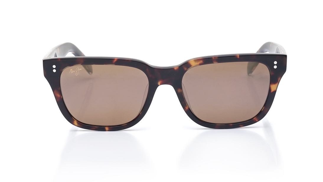 Image 1 of Bronze Square Sunglasses for Men And Women from Maui Jim Available at Titan Eye+