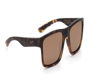 Image 2 of Bronze Rectangle Sunglasses for Men And Women from Maui Jim Available at Titan Eye+