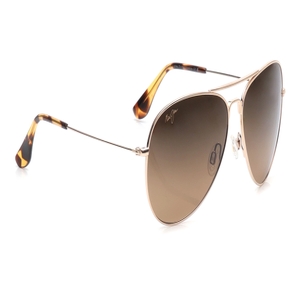 Image 2 of Bronze Teardrop Sunglasses for Men And Women from Maui Jim Available at Titan Eye+