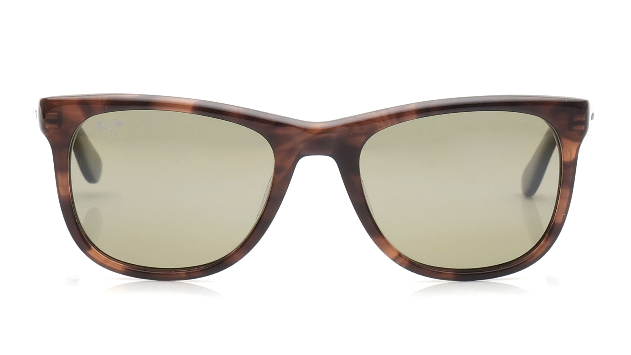 Image 1 of Green Rectangle Sunglasses for Men And Women from Maui Jim Available at Titan Eye+