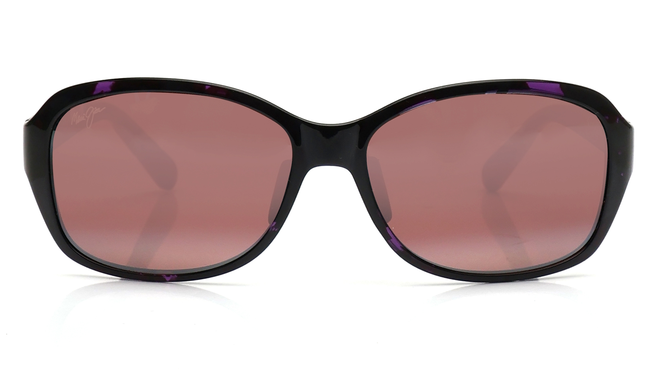 Image 1 of Rose Gold Rectangle Sunglasses for Women from Maui Jim Available at Titan Eye+