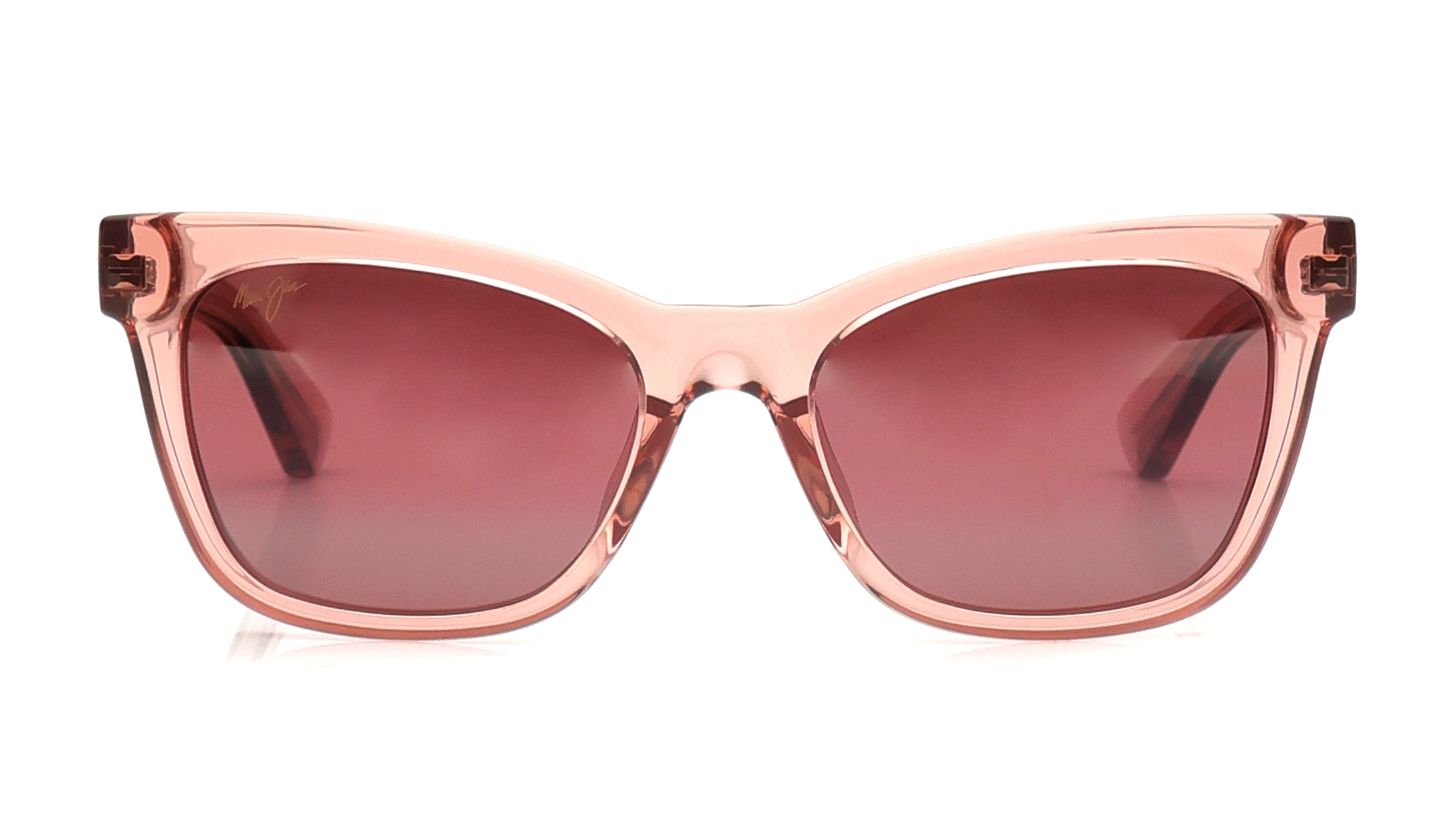 Image 1 of Pink Rectangle Sunglasses for Women from Maui Jim Available at Titan Eye+