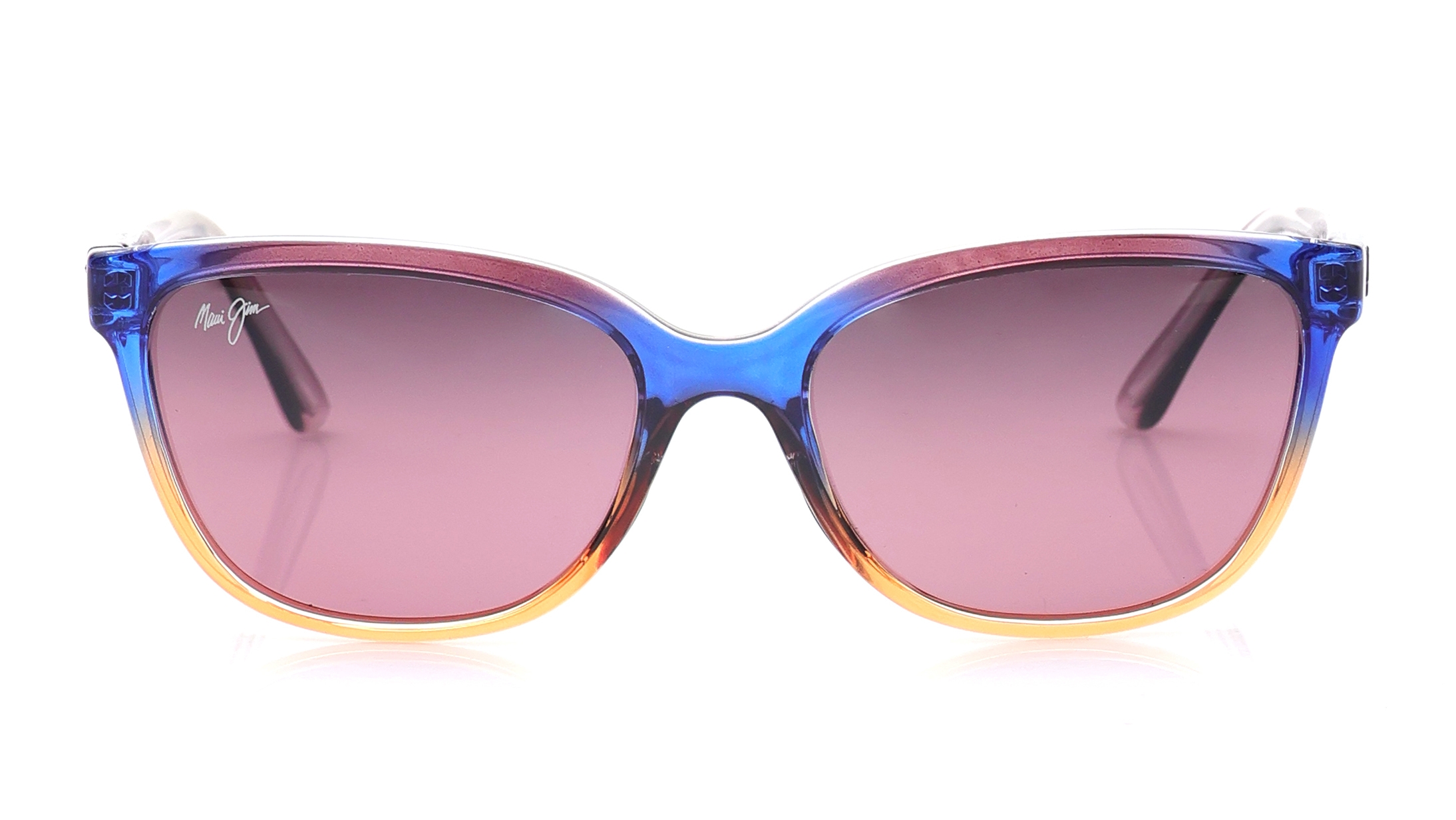 Image 1 of Rose Gold CatEye Sunglasses for Women from Maui Jim Available at Titan Eye+