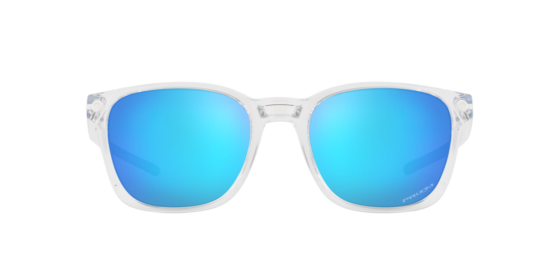 Image 1 of Blue Square Sunglasses for Men from Oakley Available at Titan Eye+