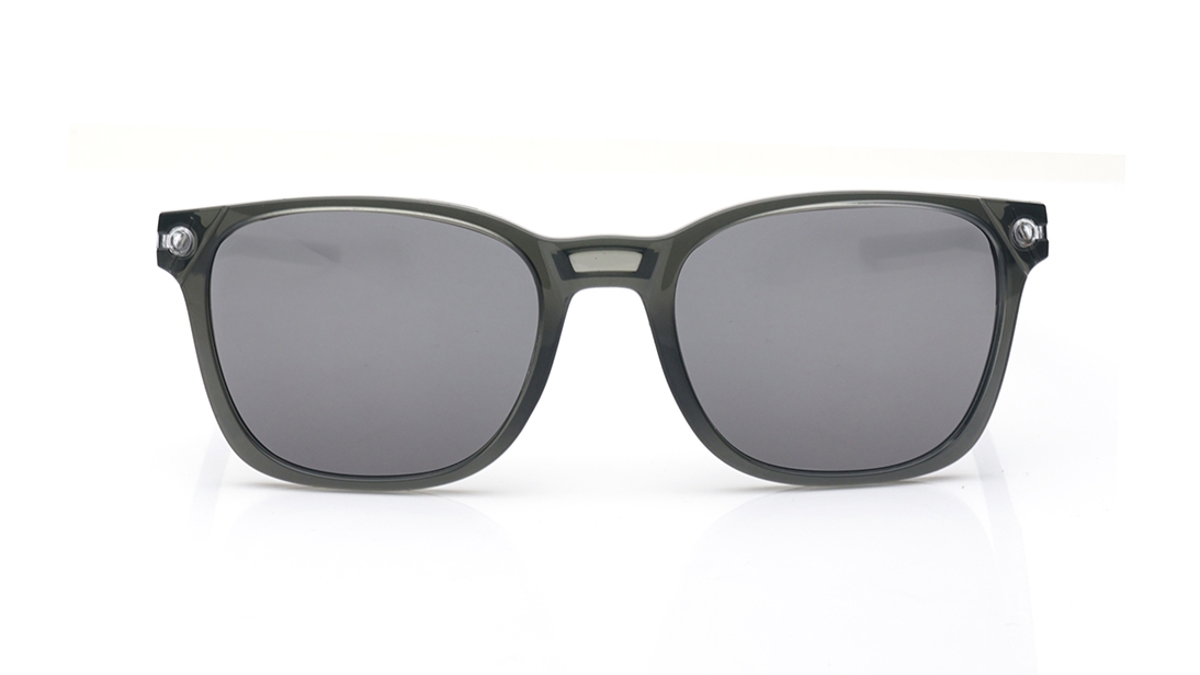 Image 1 of Black Irregular Sunglasses for Men from Oakley Available at Titan Eye+