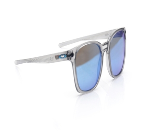 Image 2 of Blue Wayfarer Polarized Sunglasses for Women from Oakley Available at Titan Eye+