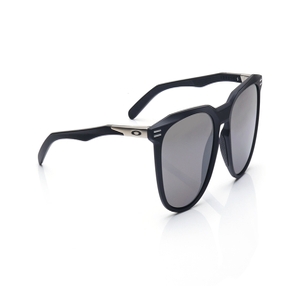 Image 2 of Black Round Polarized Sunglasses for Men from Oakley Available at Titan Eye+