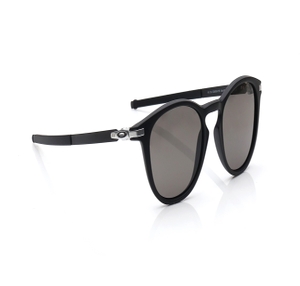 Image 2 of Black Round Sunglasses for Men from Oakley Available at Titan Eye+