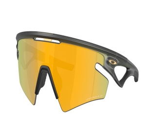 Image 2 of Gold Rectangle Sunglasses for Men and Women from Oakley Available at Titan Eye+