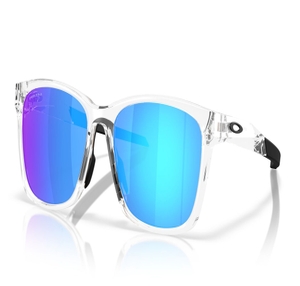 Image 2 of Blue Square Sunglasses for Men and Women from Oakley Available at Titan Eye+