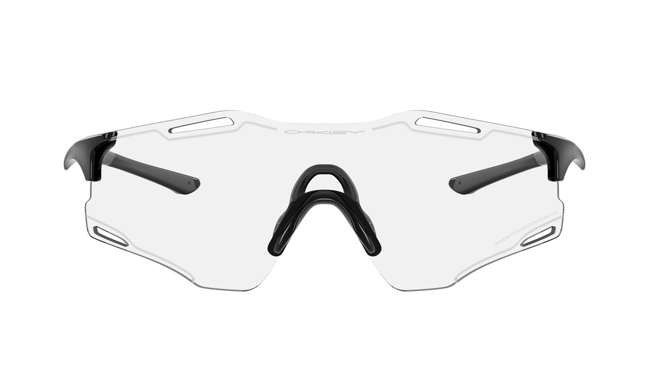 Image 1 of Transparent Rectangle Sunglasses for Men and Women from Oakley Available at Titan Eye+