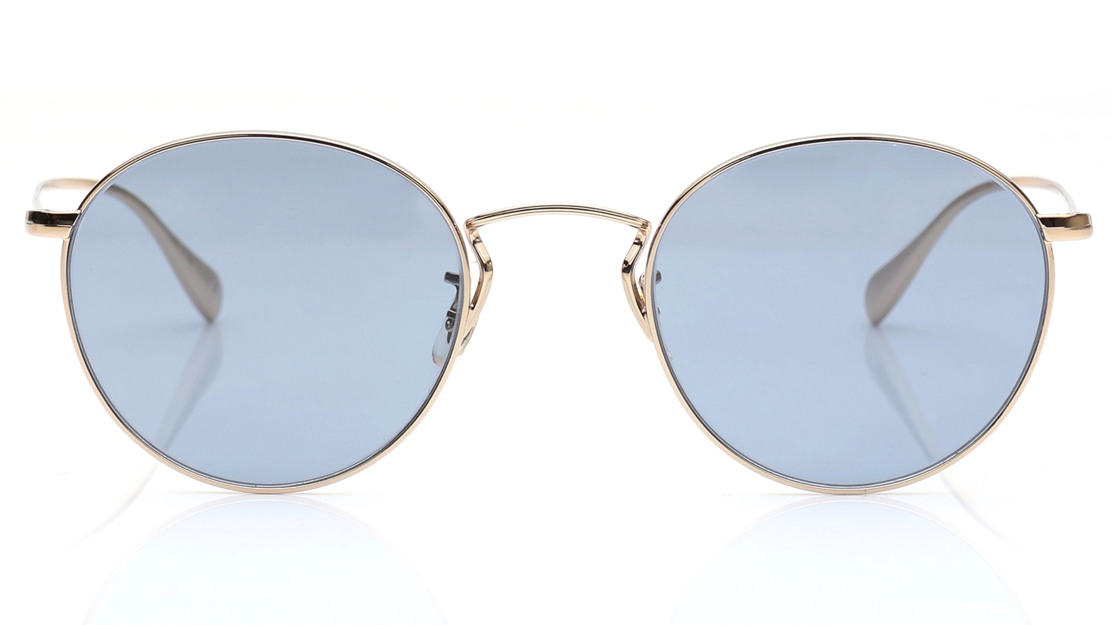 Image 1 of Blue Phantos Sunglasses for Men And Women from Oliver Peoples Available at Titan Eye+