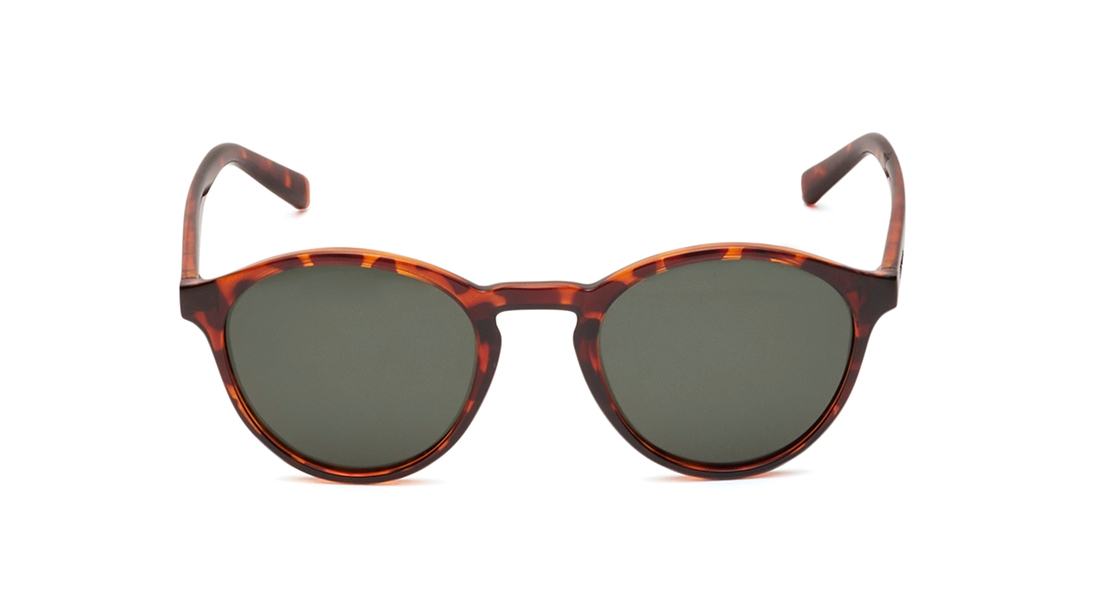 Image 1 of Green Round Sunglasses for Men And Women from Polaroid Available at Titan Eye+