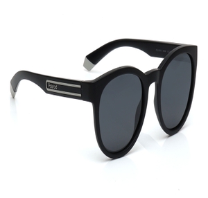 Image 2 of Grey Round Polarized Sunglasses for Men and Women from Polaroid Available at Titan Eye+