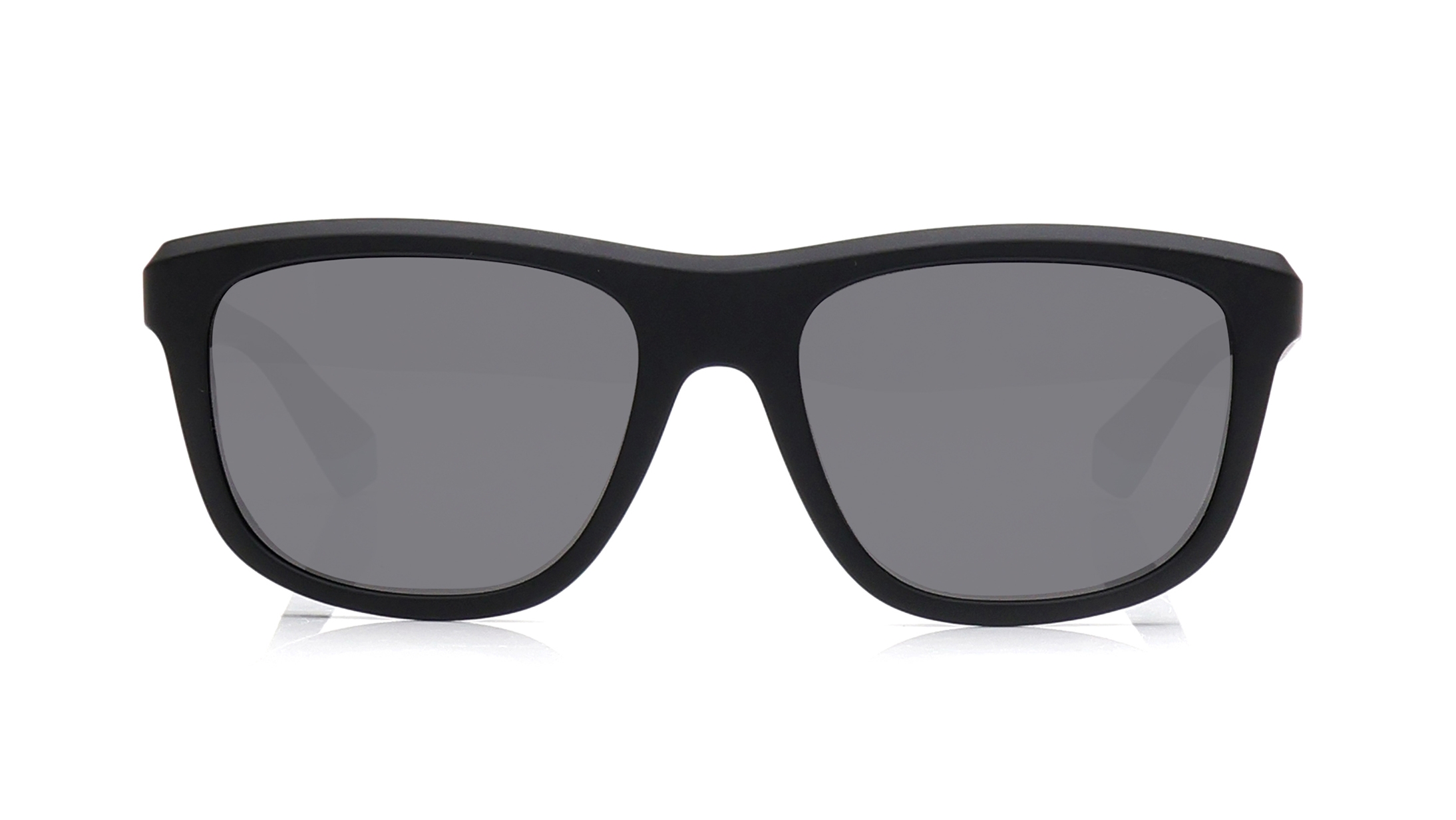 Image 1 of Grey Wayfarer Polarized Sunglasses for Men and Women from Polaroid Available at Titan Eye+
