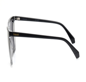 Image 2 of Grey Square Sunglasses for Women from Polaroid Available at Titan Eye+