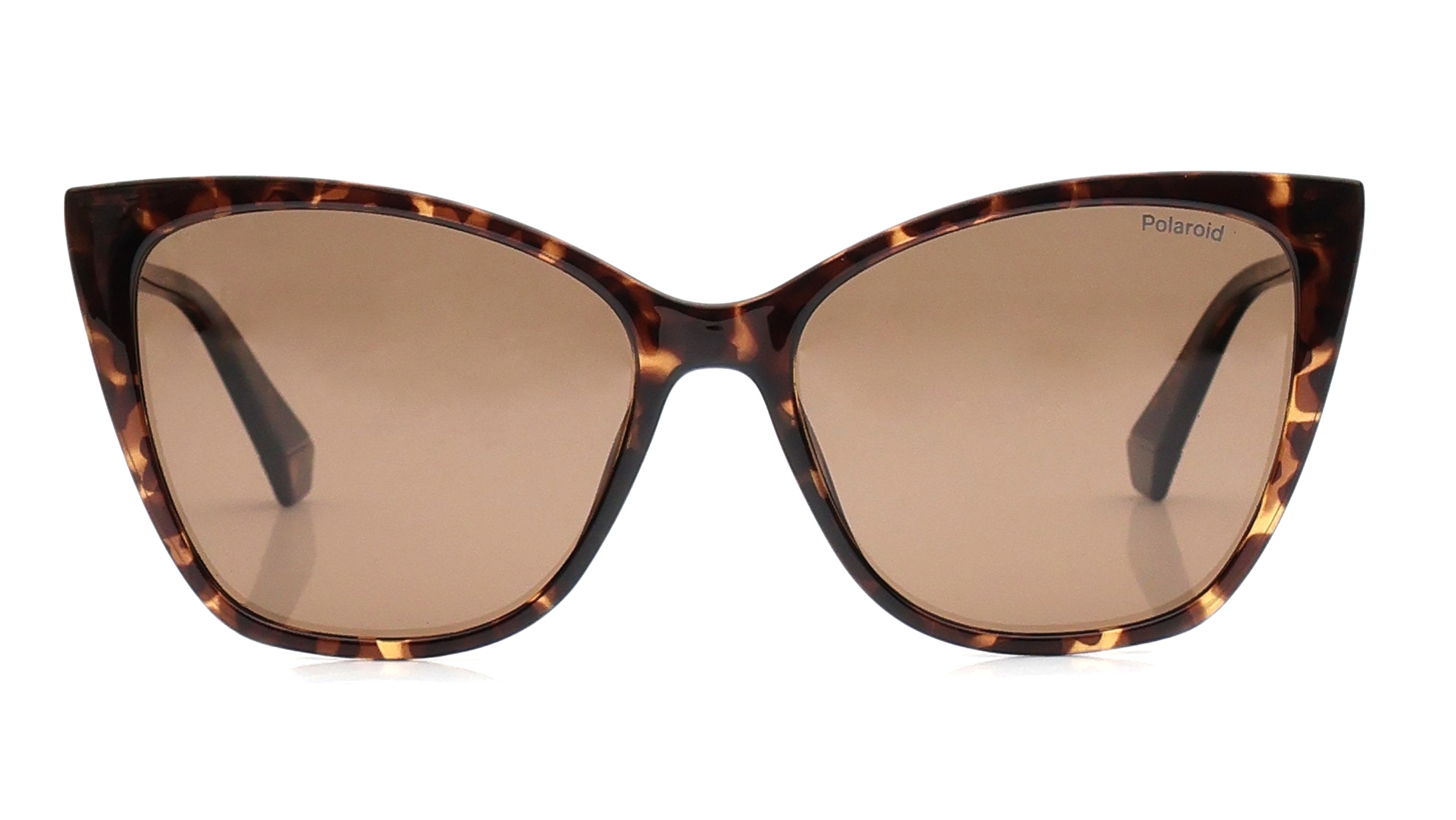 Image 1 of Brown CatEye Polarized Sunglasses for Women from Polaroid Available at Titan Eye+