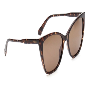 Image 2 of Brown CatEye Polarized Sunglasses for Women from Polaroid Available at Titan Eye+