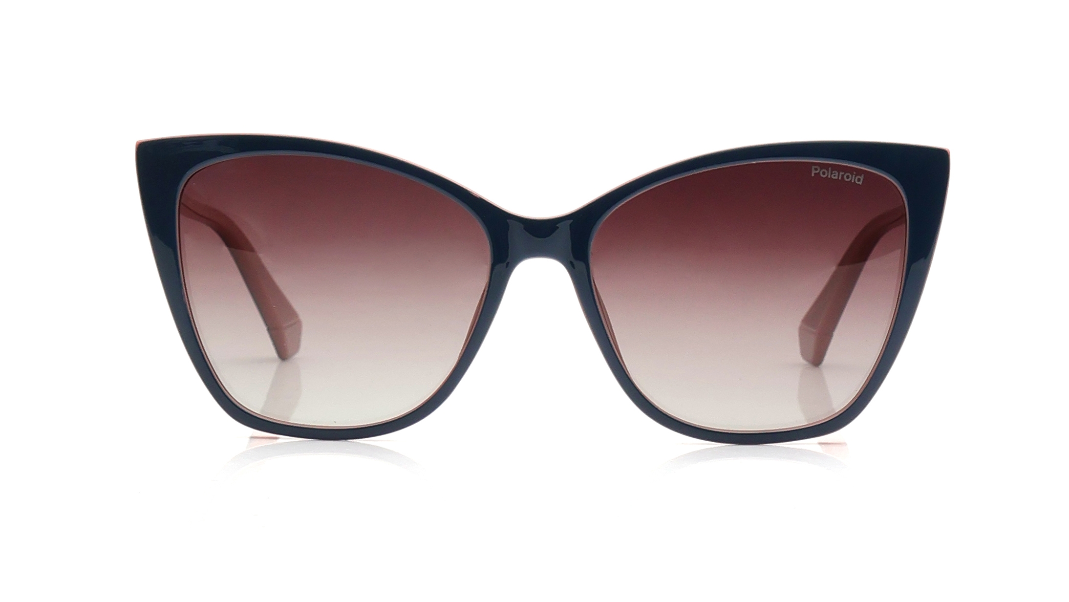 Image 1 of Brown CatEye Polarized Sunglasses for Women from Polaroid Available at Titan Eye+