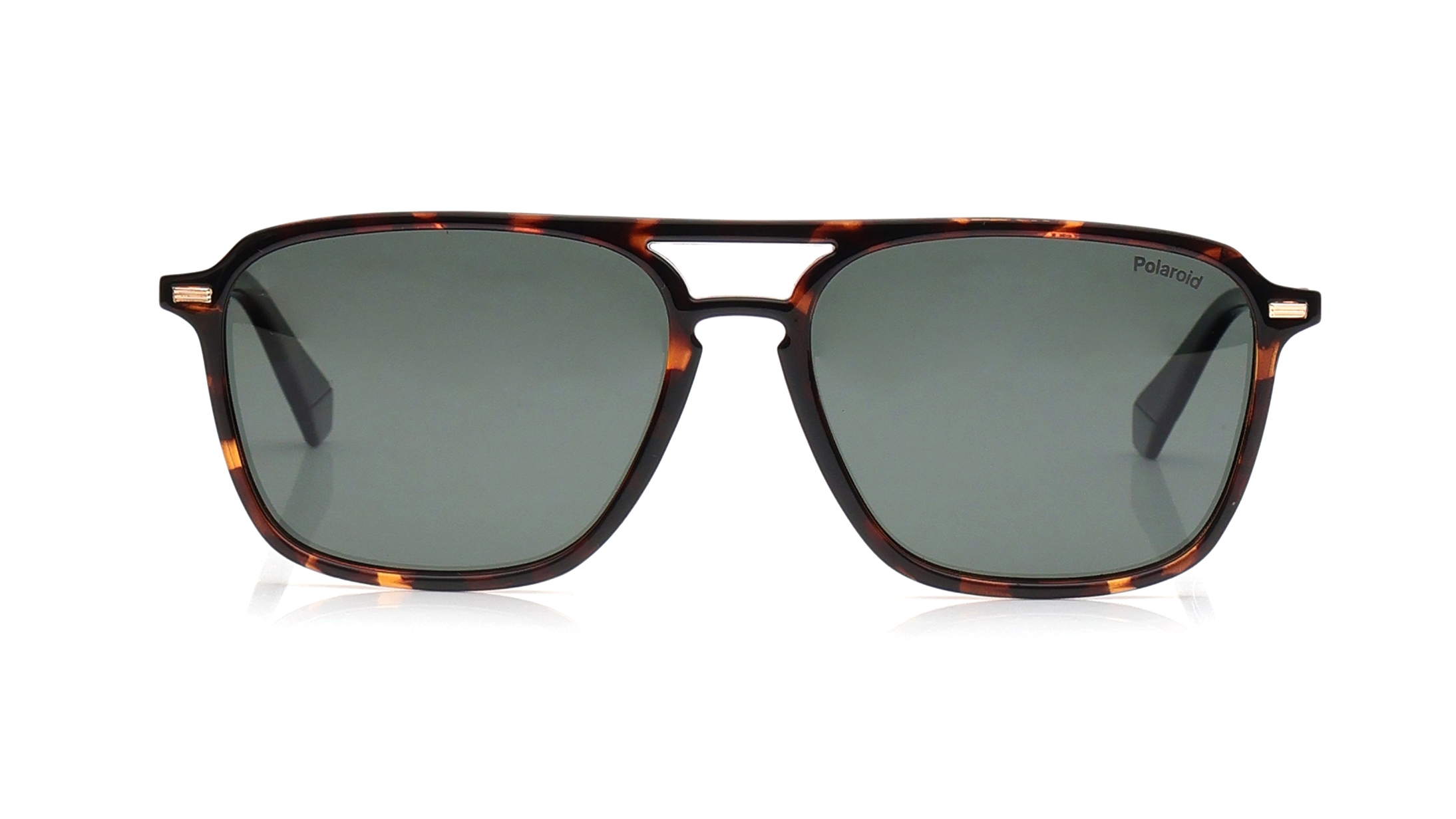Image 1 of Green Navigator Polarized Sunglasses for Men from Polaroid Available at Titan Eye+