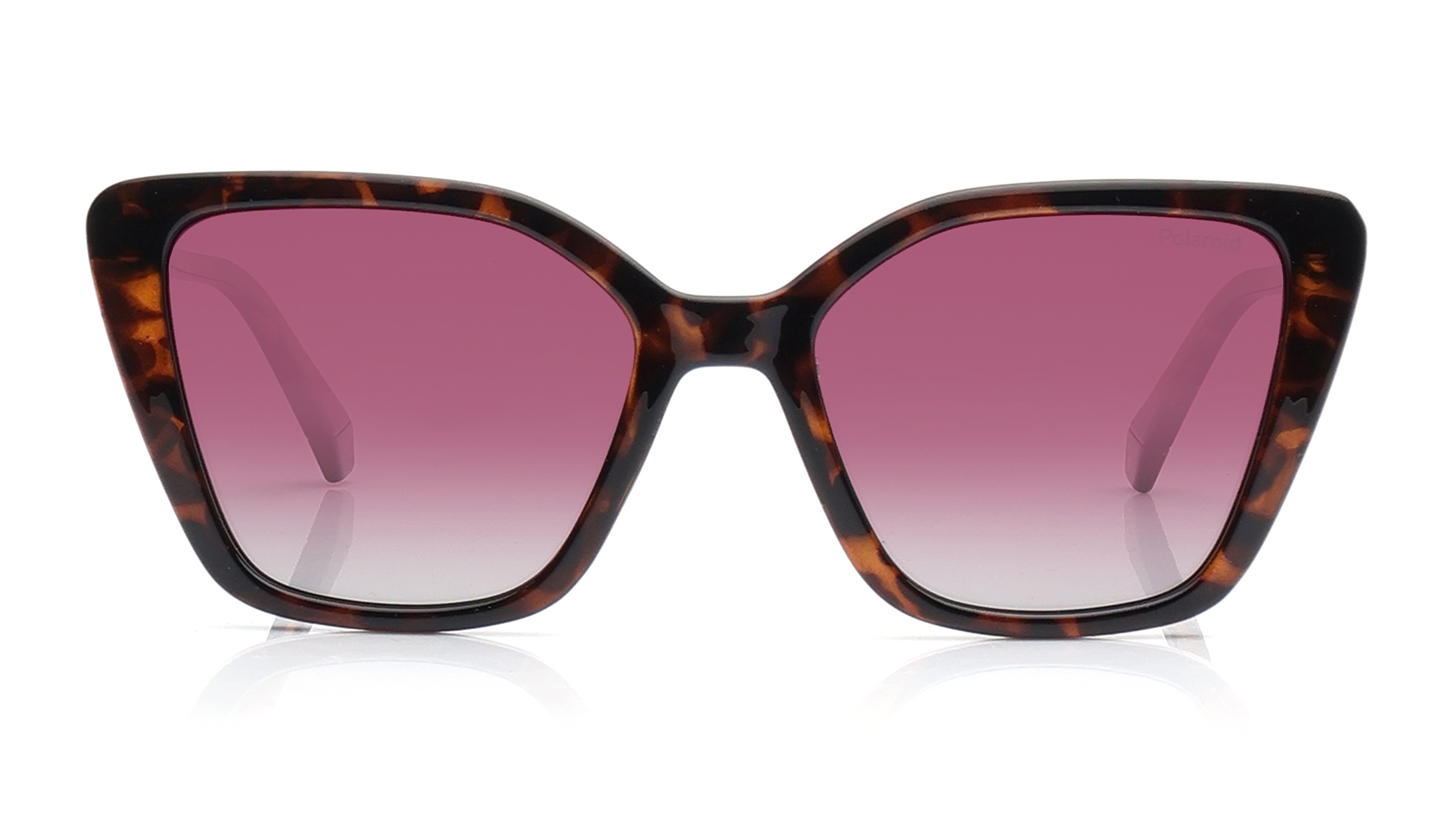 Image 1 of Red Butterfly Sunglasses for Women from Polaroid Available at Titan Eye+