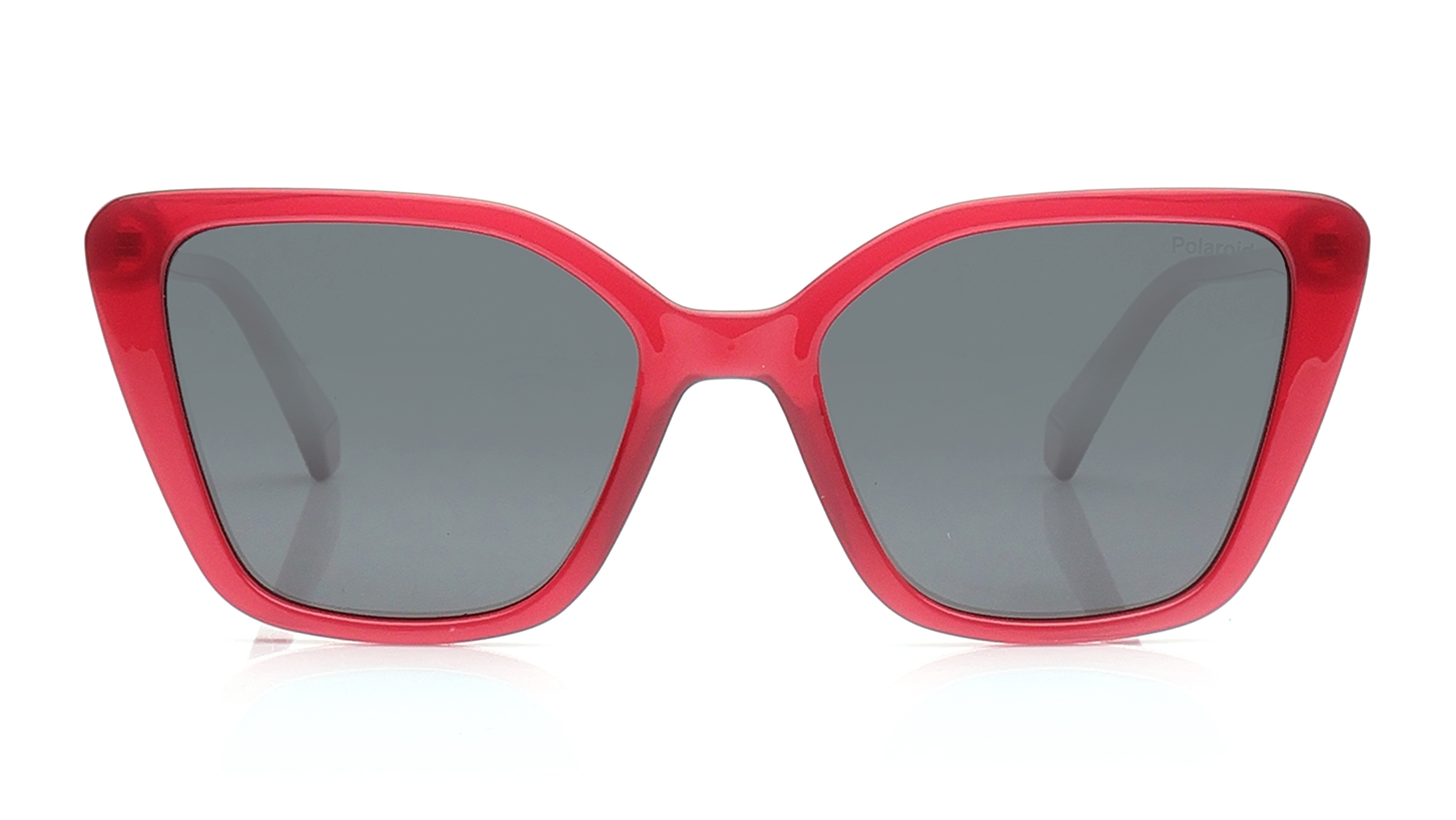 Image 1 of Grey Butterfly Sunglasses for Women from Polaroid Available at Titan Eye+