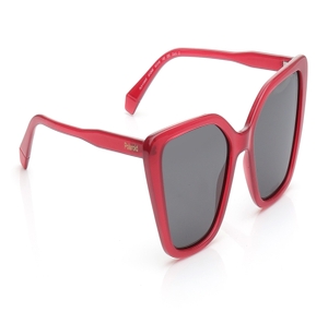 Image 2 of Grey Butterfly Sunglasses for Women from Polaroid Available at Titan Eye+