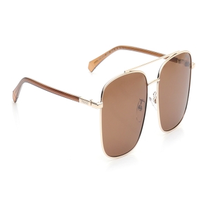 Image 2 of Bronze Navigator Sunglasses for Men from Polaroid Available at Titan Eye+