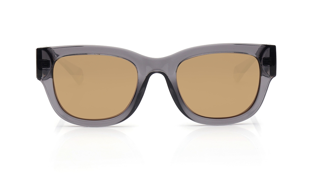 Image 1 of Brown Square Sunglasses for Women from Polaroid Available at Titan Eye+