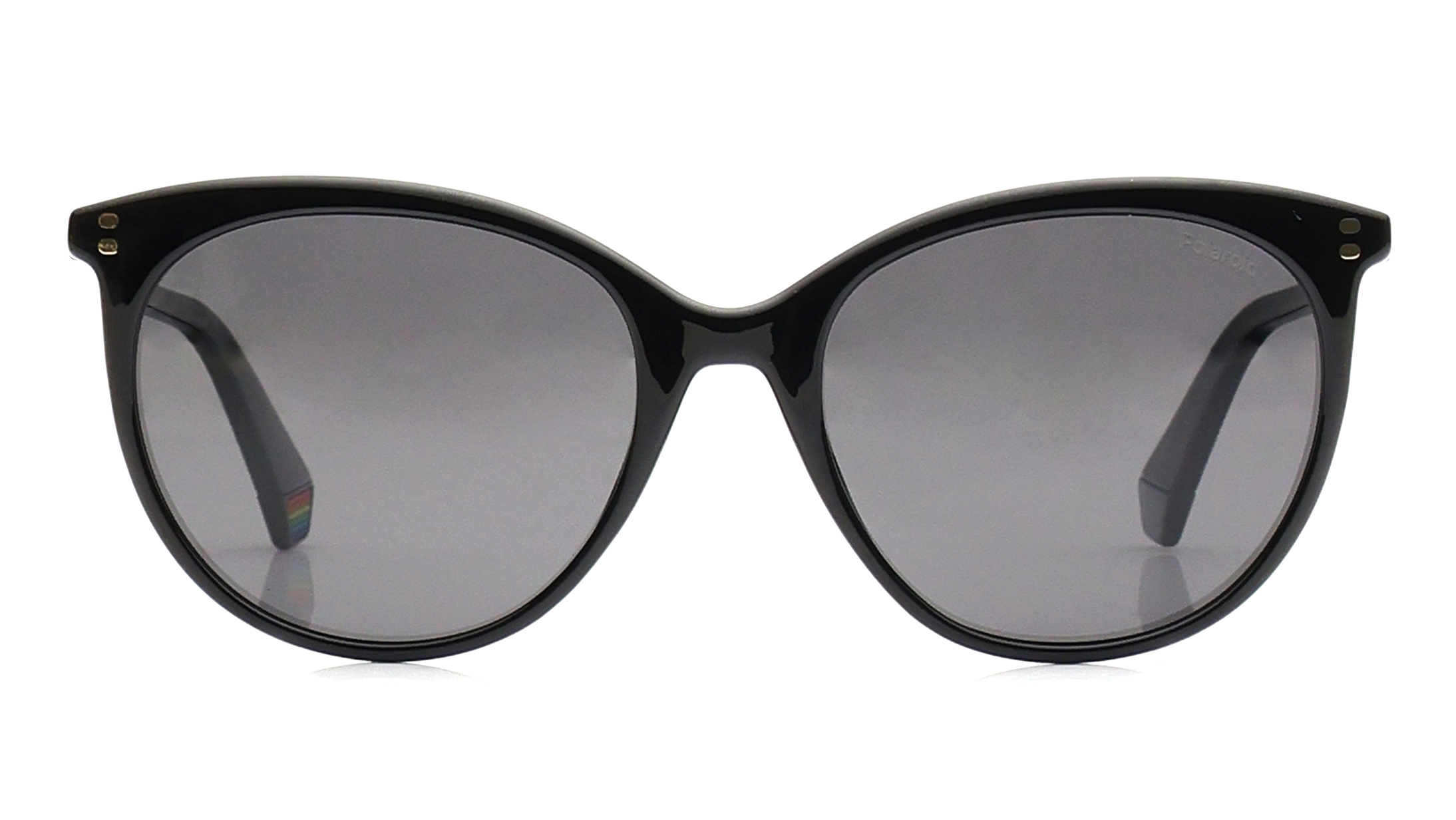 Image 1 of Grey CatEye Polarized Sunglasses for Women from Polaroid Available at Titan Eye+