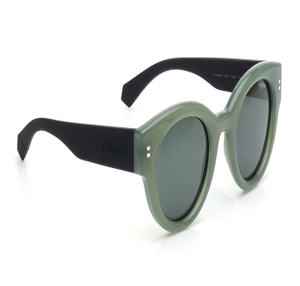 Image 2 of Green CatEye Sunglasses for Men and Women from Polaroid Available at Titan Eye+
