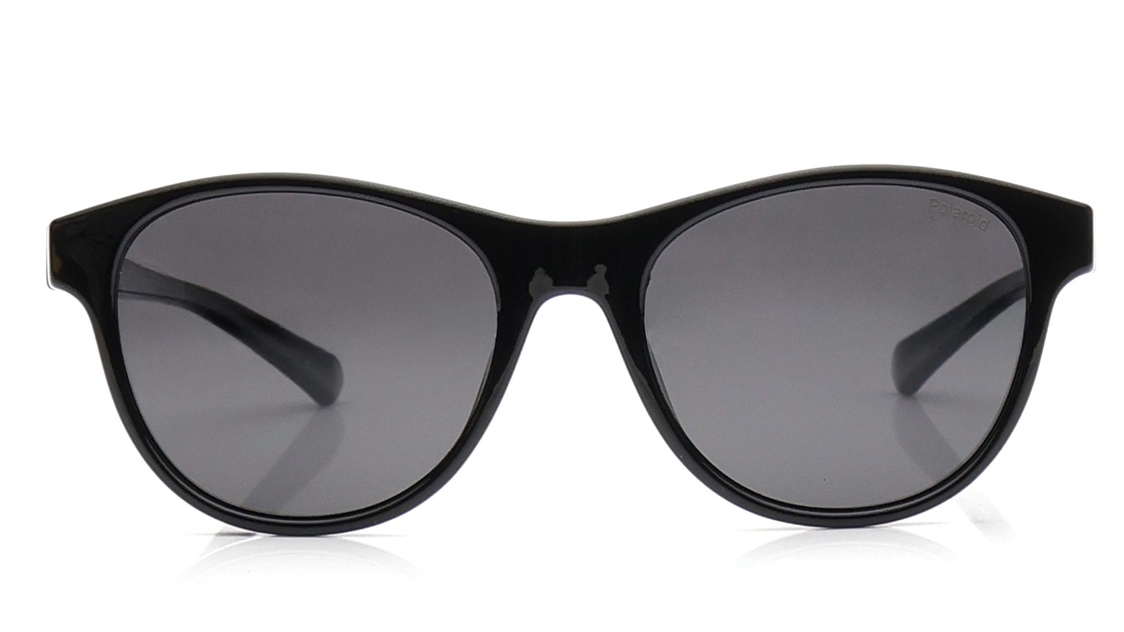 Image 1 of Grey Rectangle Polarized Sunglasses for Kids from Polaroid Available at Titan Eye+