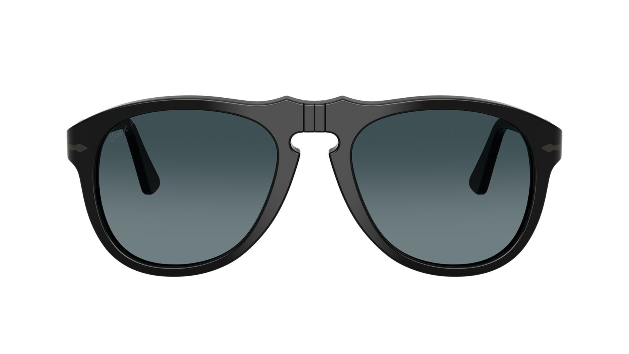 Image 1 of Green Aviator Sunglasses for Men and Women from Persol Available at Titan Eye+
