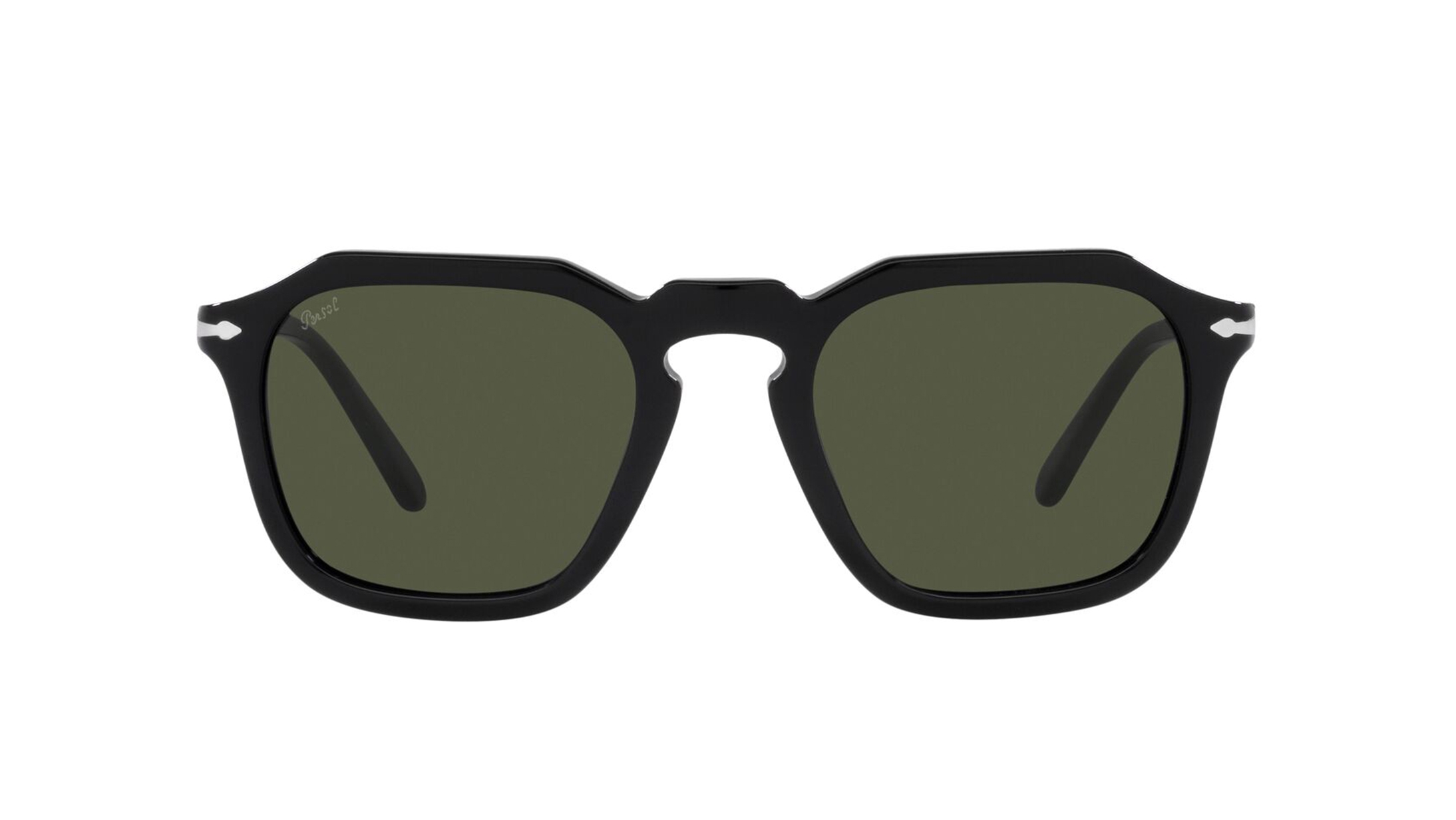 Image 1 of Green Square Sunglasses for Men and Women from Persol Available at Titan Eye+