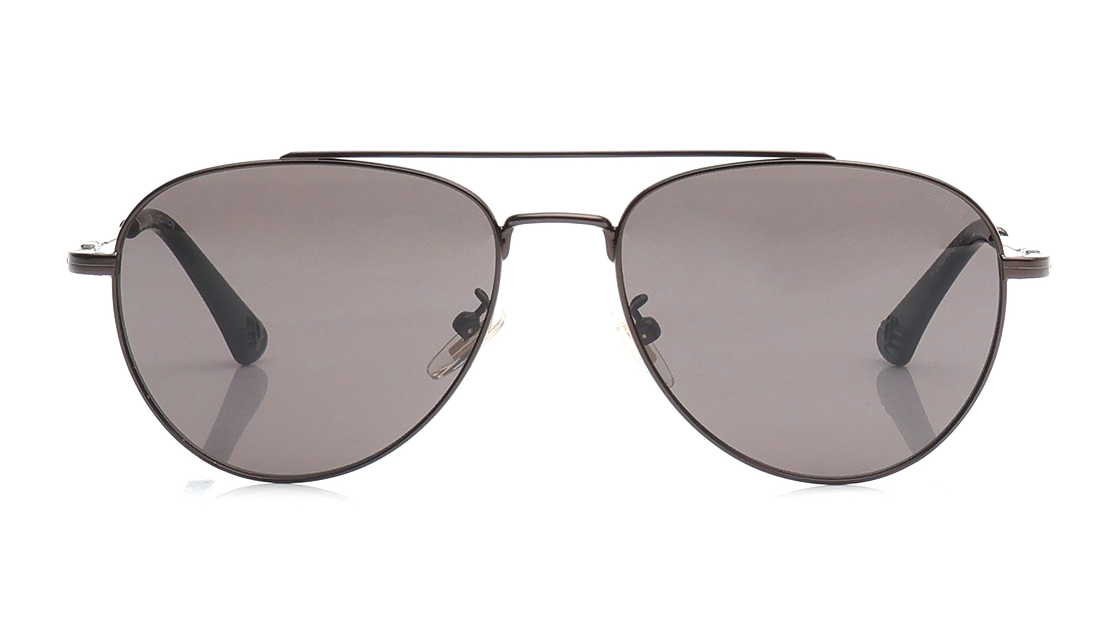 Image 1 of Smoke Aviator Sunglasses for Men from Police Available at Titan Eye+