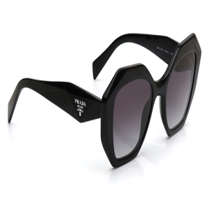 Image 2 of Grey Irregular Sunglasses for Women from Prada Available at Titan Eye+