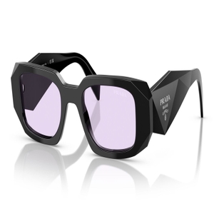 Image 2 of Violet Rectangle Sunglasses for Women from Prada Available at Titan Eye+