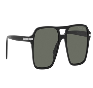 Image 2 of Green Aviator Sunglasses for Men from Prada Available at Titan Eye+