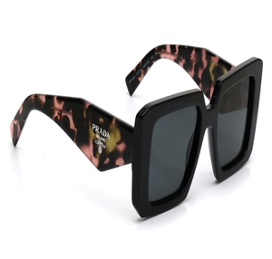 Image 2 of Grey Square Sunglasses for Women from Prada Available at Titan Eye+