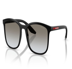 Image 2 of Grey Pillow Sunglasses for Men from Prada Available at Titan Eye+