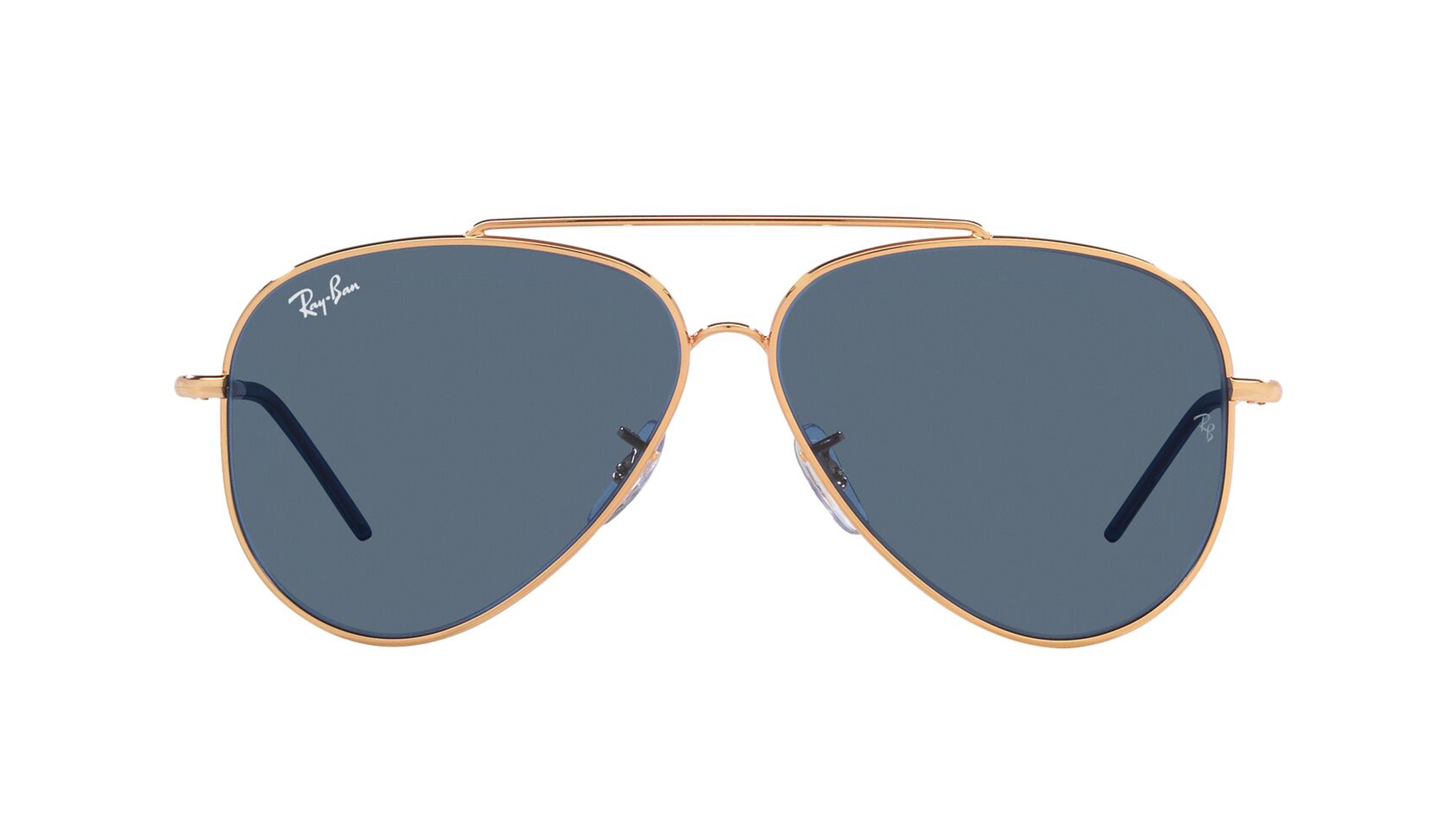 Image 1 of Blue Aviator Sunglasses for Men And Women from Rayban Available at Titan Eye+