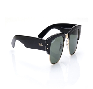 Image 2 of Green Clubmaster Sunglasses for Men and Women from Rayban Available at Titan Eye+