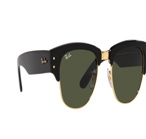 Image 2 of Green Clubmaster Sunglasses for Men and Women from Rayban Available at Titan Eye+
