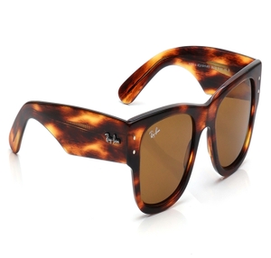 Image 2 of Brown Wayfarer Sunglasses for Men and Women from Rayban Available at Titan Eye+