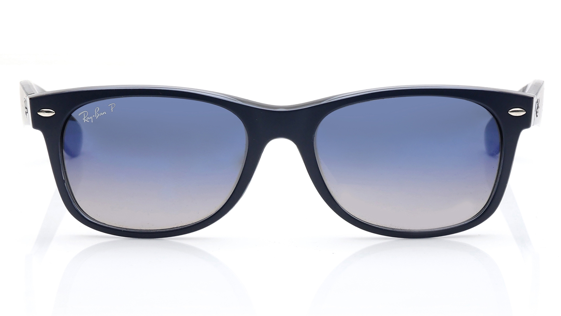 Image 1 of Blue Square Sunglasses for Men from Oakley Available at Titan Eye+